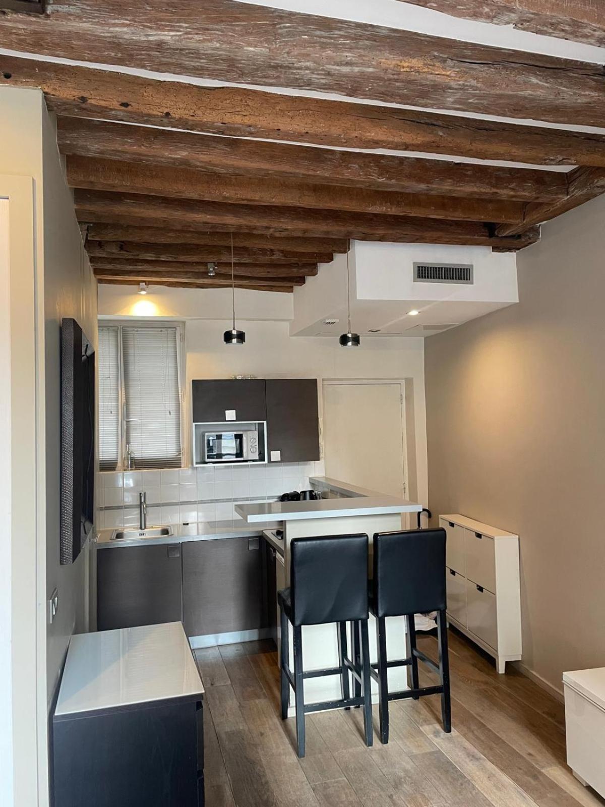 Apartamento Habitat Parisien - Marais Sicile Exterior foto